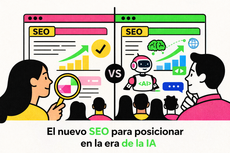 Infografía sobre la relación entre PR para ecommerce y visibilidad en buscadores de IA.