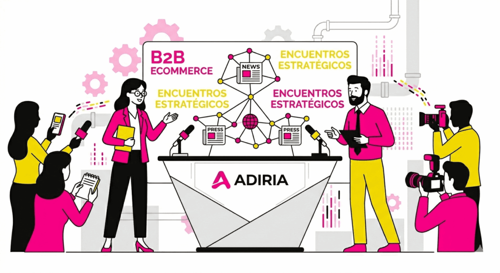 Mesa redonda de preparación de encuentros estratégicos B2B en ecommerce con directivos del sector retail